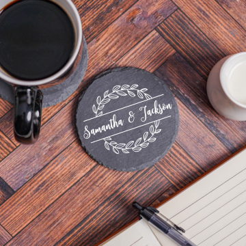 New Leaf | Personalized Coaster